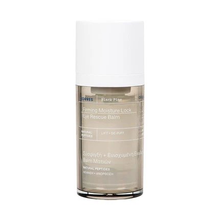 KORRES Korres Black Pine Lock Eye Rescue Balm - Przeciwzmarszczkowy krem pod oczy 15ml