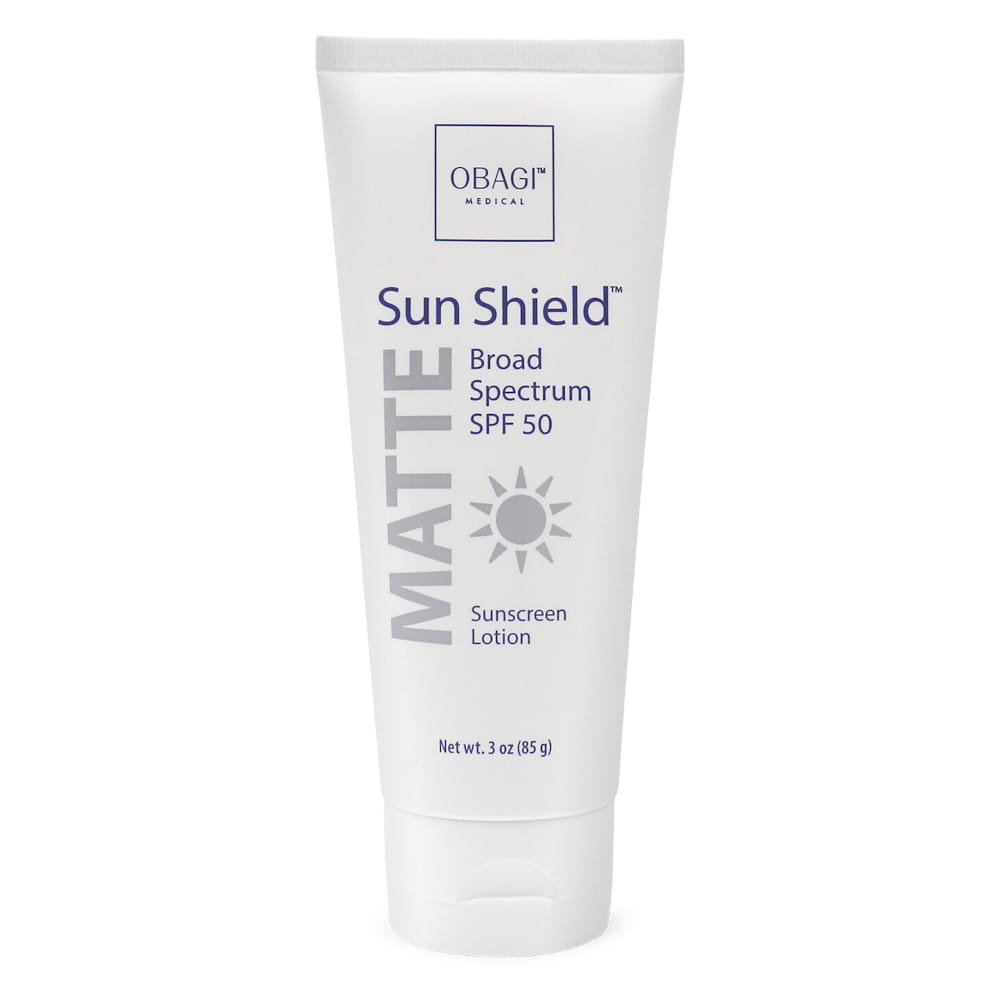 Obagi Obagi Sunscreen Sun Shield Matte SPF 50 - Matujący krem z filtrem 85g — Składniki i ocena
