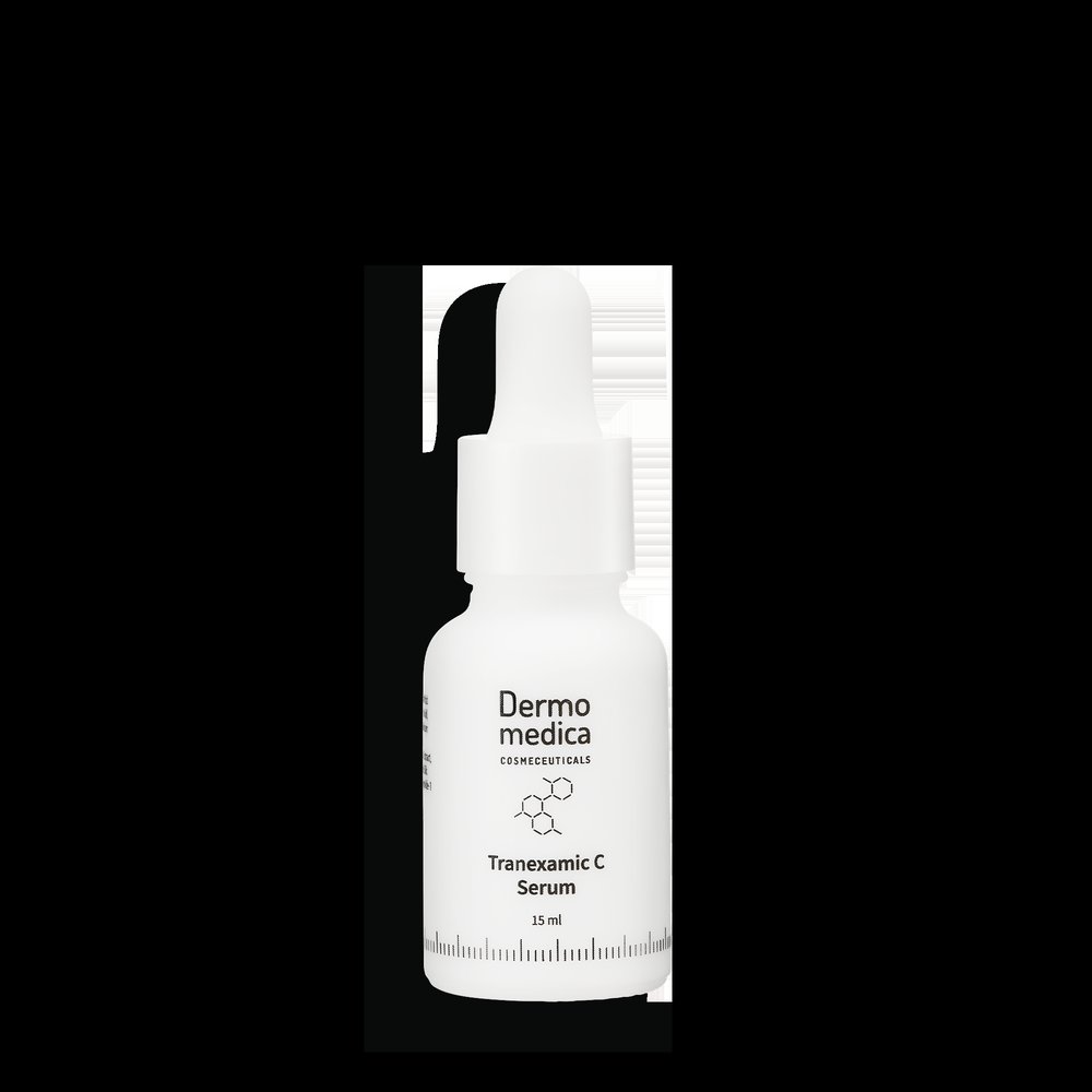 Dermomedica Dermomedica Tranexamic C Serum - Rozjaśniające serum z witaminą C, kwasem traneksamowym i epidermalnym czynnikiem wzrostu 15ml — Składniki i ocena