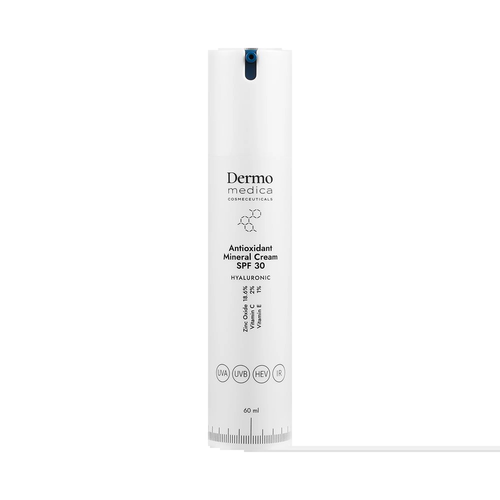 Dermomedica Dermomedica Antioxidant Mineral Cream SPF 30 - Antyoksydacyjny krem z filtrem i witaminą C+E 60ml