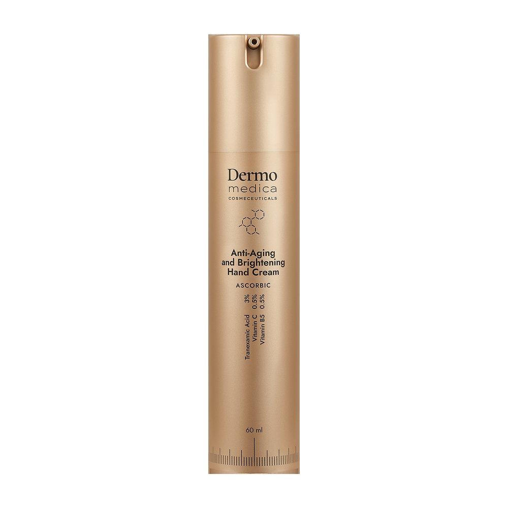 Dermomedica Dermomedica Anti-Aging and Brightening Hand Cream - Krem do rąk o właściwościach przeciwstarzeniowych i rozjaśniających 60ml