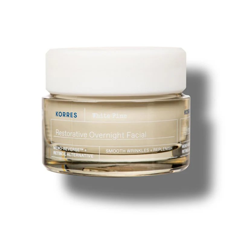 KORRES Korres White Pine Meno-Reverse Restorative Overnight Facial - Naprawczy krem na noc 40ml