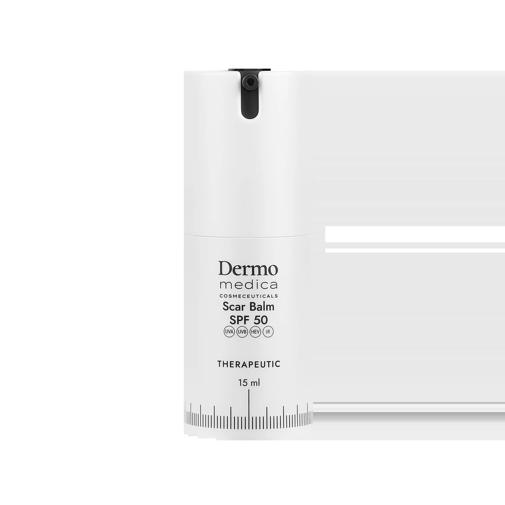 Dermomedica Dermomedica Scar Balm SPF 50 - Balsam do przebudowy blizn z filtrem 15ml — Składniki i ocena