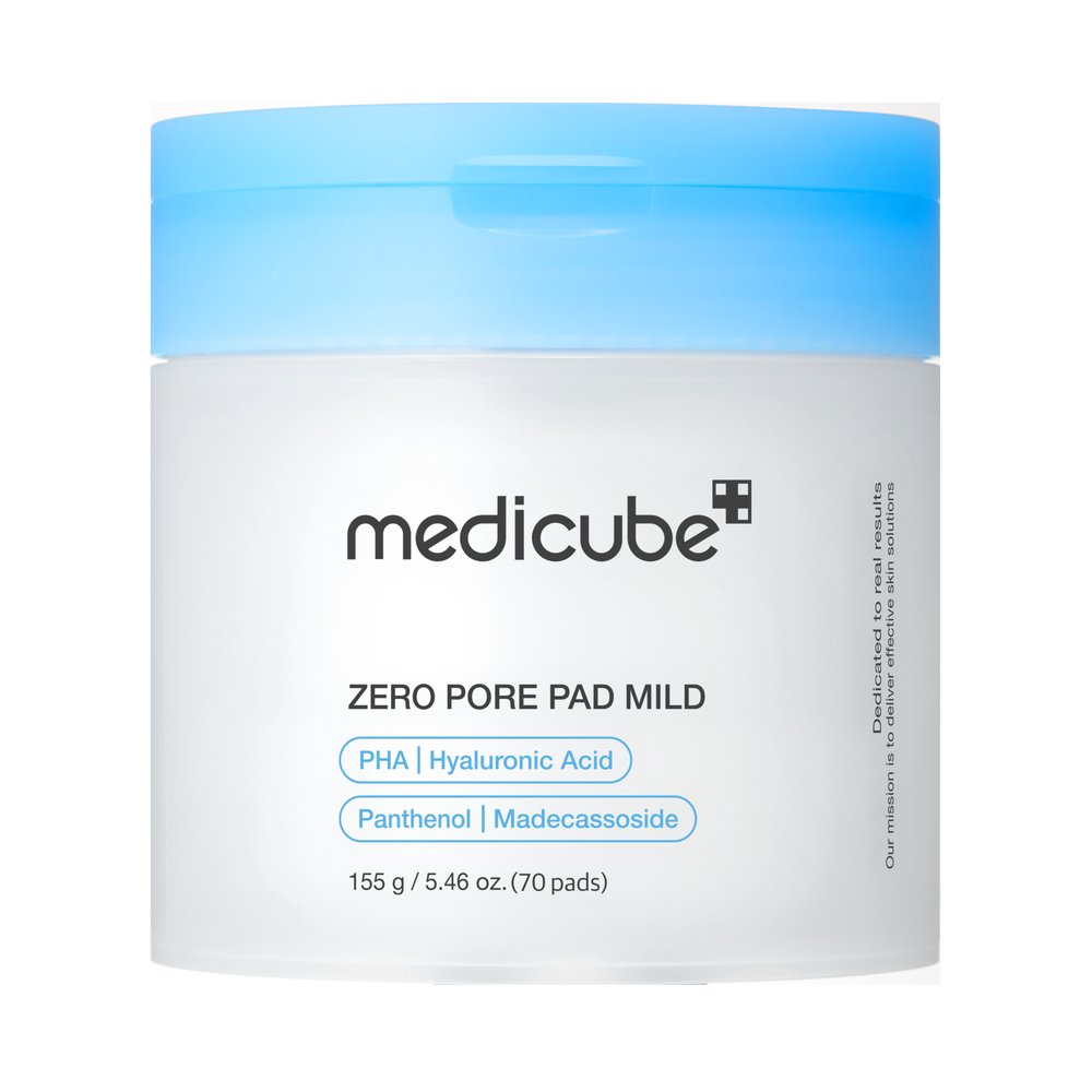 Medicube Medicube Zero Pore Pad Mild - Tonizujące płatki do twarzy dla skóry wrażliwej 155g/70szt