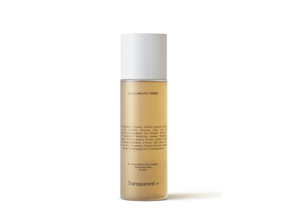 Transparent Lab Transparent Lab A5 Balancing Toner - Rozjaśniający tonik z antyoksydantami 130 ml — Składniki i ocena