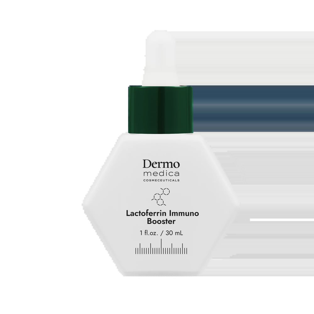 Dermomedica Dermomedica Lactoferrin Immuno Booster - Zaawansowane serum dla skóry skłonnej do trądziku pospolitego, różowatego, grzybiczego oraz ŁZS 30ml