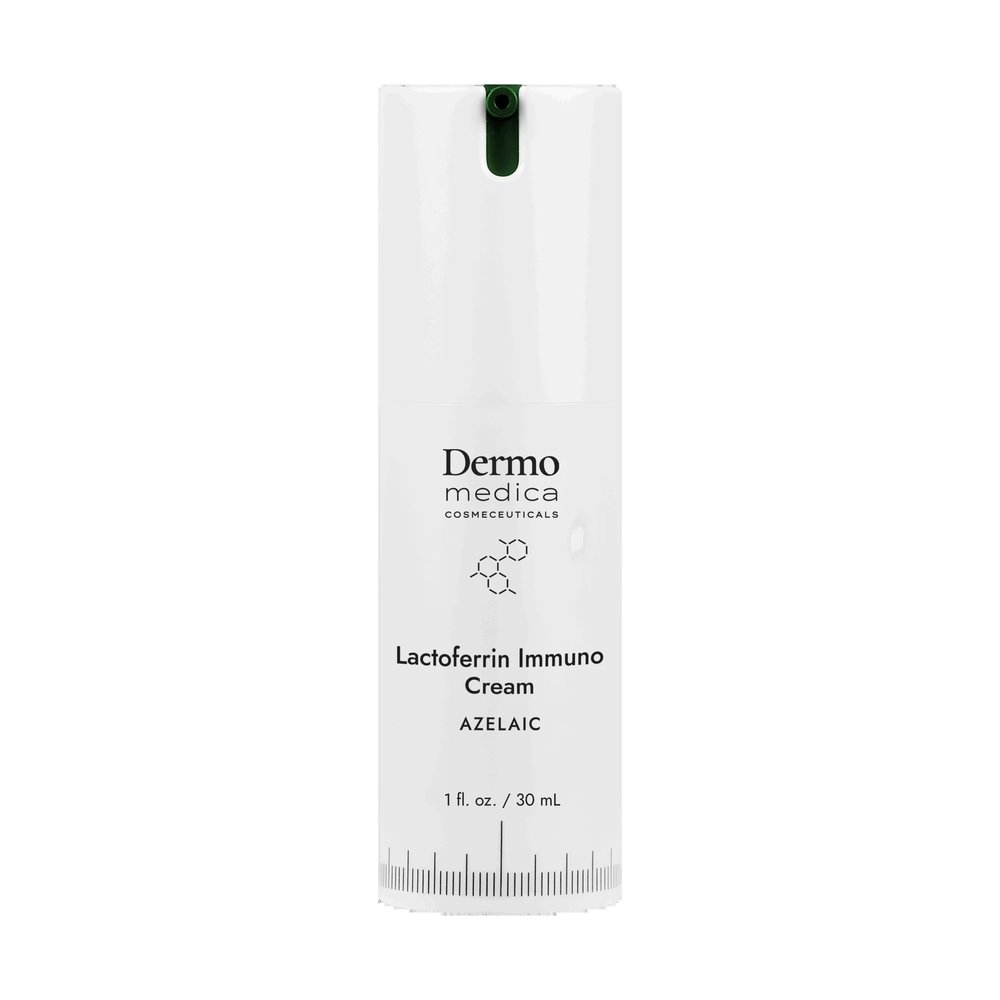 Dermomedica Dermomedica Lactoferrin Immuno Cream - Krem dla skóry skłonnej do trądziku pospolitego, różowatego, grzybiczego oraz ŁZS 30ml