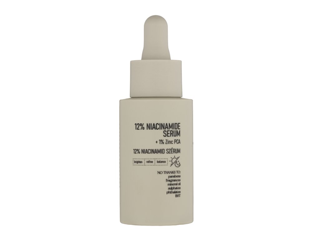 Nieznana Nerds. 12% Niacinamide Serum + 1% Zinc PCA – Serum z 12% niacynamidem i 1% cynkiem PCA 30ml — Składniki i ocena