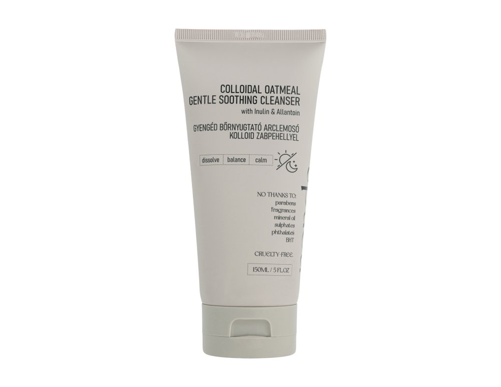 Nieznana Nerds. Colloidal Oatmeal Gentle Soothing Cleanser – Łagodzący żel do mycia twarzy 150 ml — Składniki i ocena
