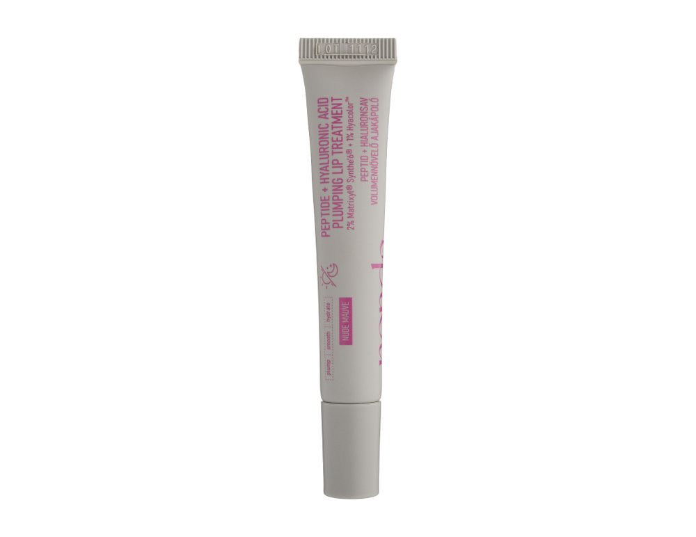 Nieznana Nerds. Peptide + Hyaluronic Acid Plumping Lip Treatment – Peptydowe serum do ust w kolorze Nude Mauve 10 ml — Składniki i ocena