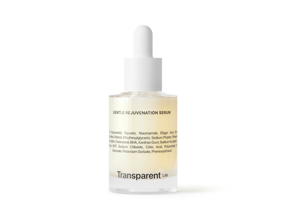 Transparent Lab Transparent Lab Gentle Rejuvenation Serum - Przeciwstarzeniowe serum z retinolem 30ml — Składniki i ocena