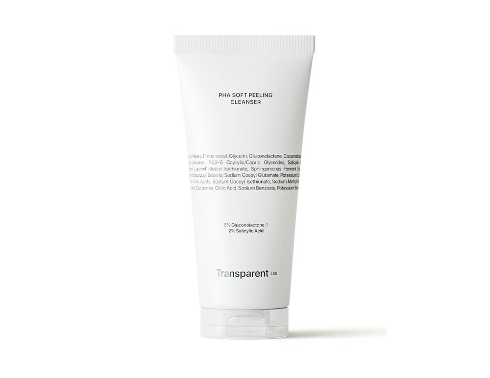 Transparent Lab Transparent Lab PHA Soft Peeling Cleanser – Oczyszczająco-złuszczający żel do mycia twarzy 150 ml